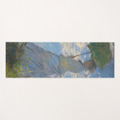 Vrouw met een parasol | Frans landschap Yogamat (Voorkant (horizontaal))