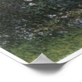 Vrouw met een parasol in de tuin in Argenteuil Poster (Hoek)