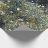 Vrouw met een parasol in een tuin door Auguste Ren Cadeaupapier (Hoek)