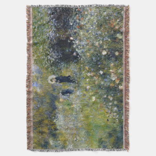 Vrouw met een parasol in een tuin door Auguste Ren Deken (Voorkant Verticaal)