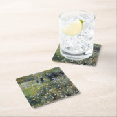 Vrouw met een parasol in een tuin door Auguste Ren Kartonnen Onderzetters (Insitu)