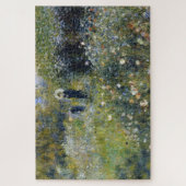 Vrouw met een parasol in een tuin door Auguste Ren Legpuzzel (Verticaal)