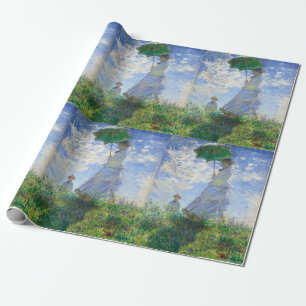 Vrouw met een parasol, Madame Monet en haar zoon Cadeaupapier