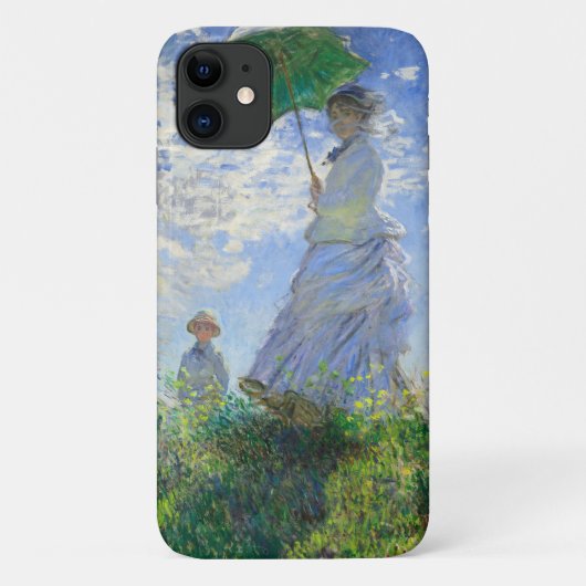 Vrouw met een parasol, Madame Monet en haar zoon Case-Mate iPhone Case (Achterkant)