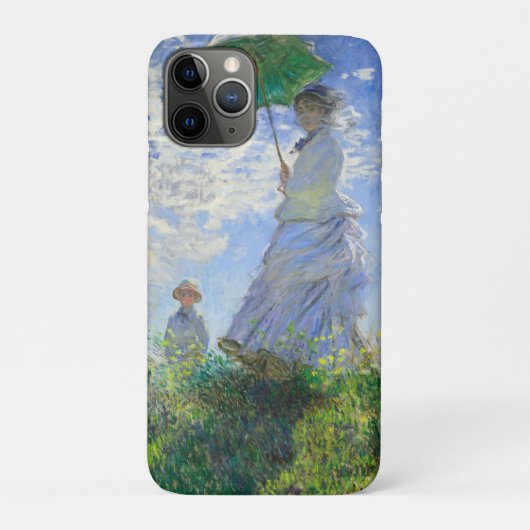Vrouw met een parasol, Madame Monet en haar zoon Case-Mate iPhone Case (Achterkant)