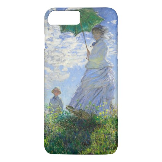 Vrouw met een parasol, Madame Monet en haar zoon Case-Mate iPhone Case (Achterkant)
