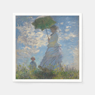 Vrouw met een parasol - Madame Monet en haar zoon Servet
