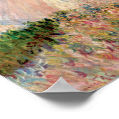  vrouw met een parasol naar links monet poster (Hoek)