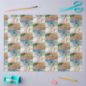  vrouw met een parasol naar links monet tissuepapier (Craft)