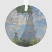 Vrouw met een parasol van Claude Monet Ornament (achterkant)
