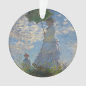 Vrouw met een parasol van Claude Monet Ornament (voorkant)