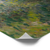 Vrouw met een parasol van Claude Monet Poster (Hoek)