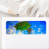 Vrouw met een parasol van Monet Etiket (Insitu)