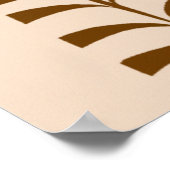 Vrouw met een pitcher in Abstracte stijl Poster (Hoek)
