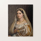 Vrouw met een sluier La Donna Velata Raphael Santi Legpuzzel (Verticaal)