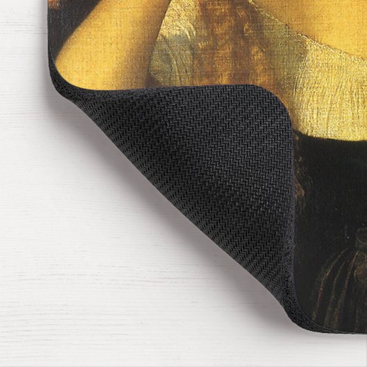 Vrouw met een spiegel van tiaan,  renaissance muismat (Hoek)