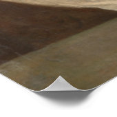 Vrouw met een spiegelbeeld van Titiaan Poster (Hoek)