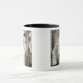 Vrouw met Floral Hairpin Mok (Midden)