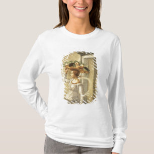 Vrouw met fruit, van de geboorte van Sint-Janskrui T-shirt