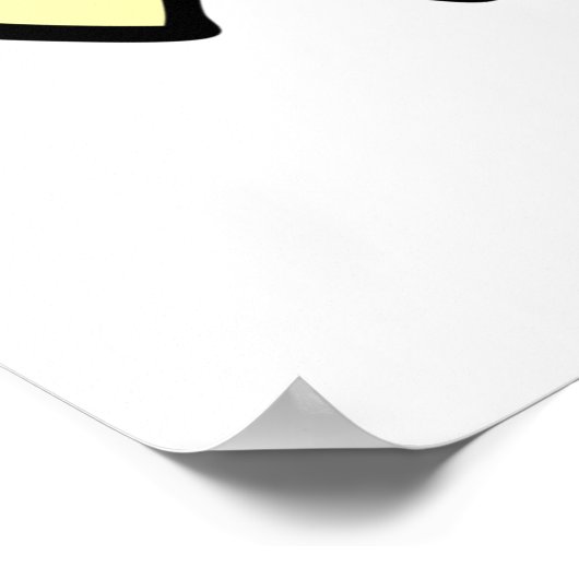 Vrouw met geel haar poster (Hoek)