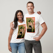 Vrouw met gitaar t-shirt (Unisex)