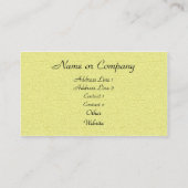 Vrouw met grijze taffetajurk visitekaartje (Achterkant)