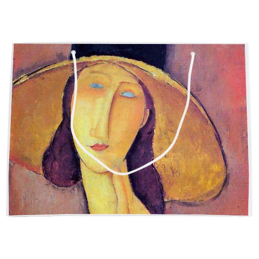 Vrouw met groot Pet, Modigliani Cadeauzakje (Voorkant)