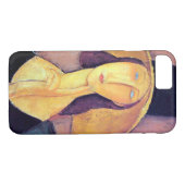 Vrouw met groot Pet, Modigliani Case-Mate iPhone Case (Achterkant (Horizontaal))