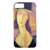 Vrouw met groot Pet, Modigliani Case-Mate iPhone Case (Achterkant)