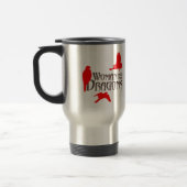 Vrouw met haar Dragons Reisbeker (Links)