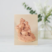 Vrouw met haar kind briefkaart (Staand voorkant)