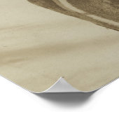 Vrouw met haar kind in een kradleboard poster (Hoek)