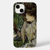 Vrouw met handschoenen van Toulouse-Lautrec Case-Mate iPhone Case (Achterkant)