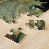 Vrouw met het Rode Koolstofportret van Vincent van Legpuzzel (Zijkant)