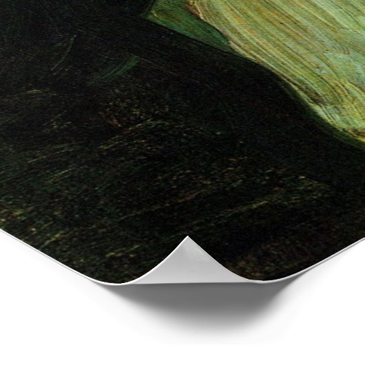 Vrouw met het Rode Koolstofportret van Vincent van Poster (Hoek)