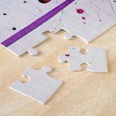 Vrouw met hoofdtelefoon legpuzzel (Zijkant)