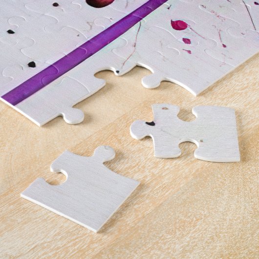 Vrouw met hoofdtelefoon legpuzzel (Zijkant)