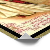 vrouw met kaap poster (Hoek)