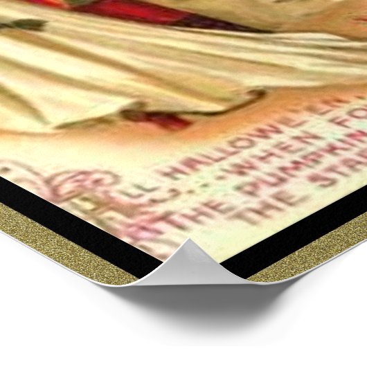 vrouw met kaap poster (Hoek)