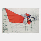 Vrouw met Kitten, Henri de Toulouse-Lautrec Theedoek (Horizontaal)