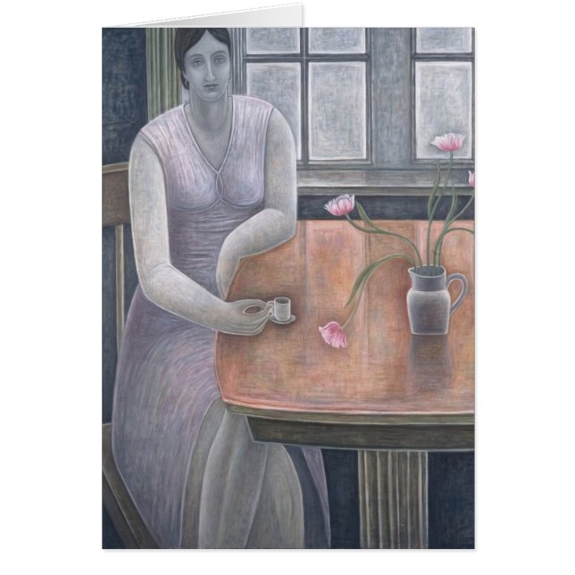 Vrouw met kleine beker 2007 (Voorkant)