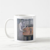 Vrouw met kleine beker 2007 koffiemok (Links)
