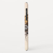 Vrouw met laarzen iPhone / iPad case (Achterkant/links)