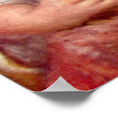 Vrouw met Mandolin Poster (Hoek)