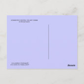 VROUW MET ORIENTAAL GEEL TURBAN / Mode van schoonh Briefkaart (Achterkant)