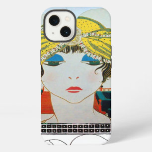VROUW MET ORIËNTAALSE GELE TULBAND / Schoonheid Mo iPhone 13 Hoesje