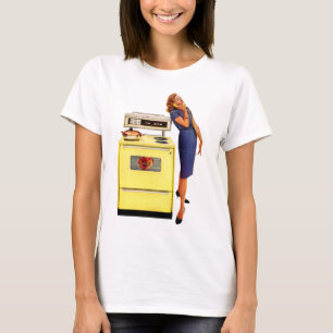 Vrouw met Oven 1960 T-shirt