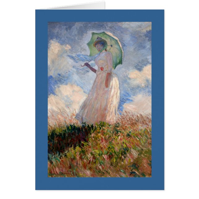 Vrouw met Parasol (Voorkant)