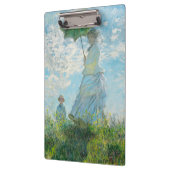 Vrouw met Parasol Claude Monet Klembord (Links)