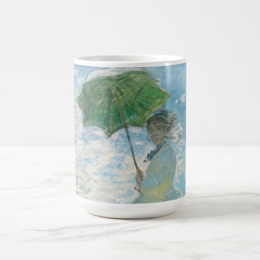 Vrouw met Parasol Claude Monet Koffiemok (Center)